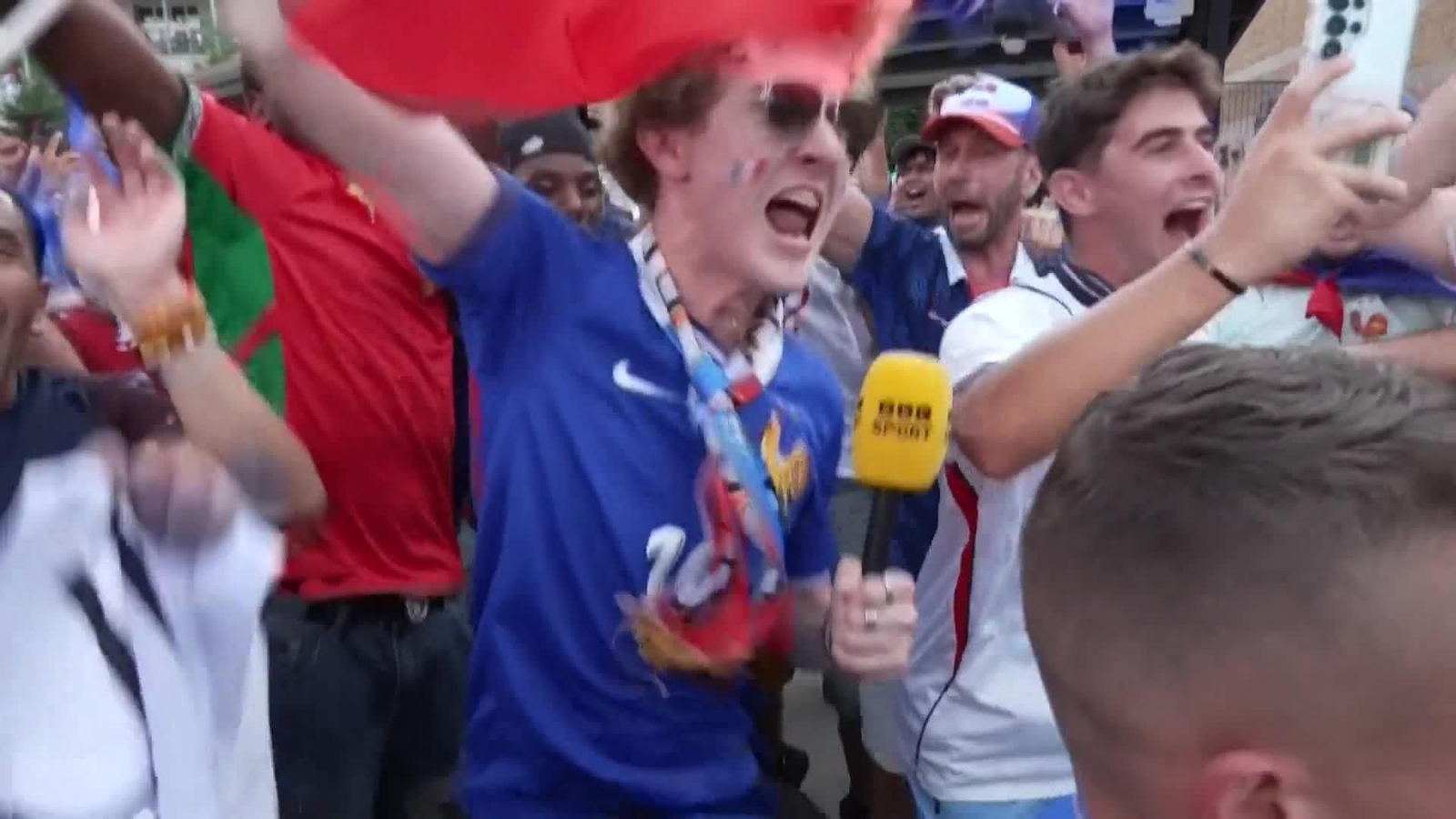 va alegria franceses y desolacion marroquies