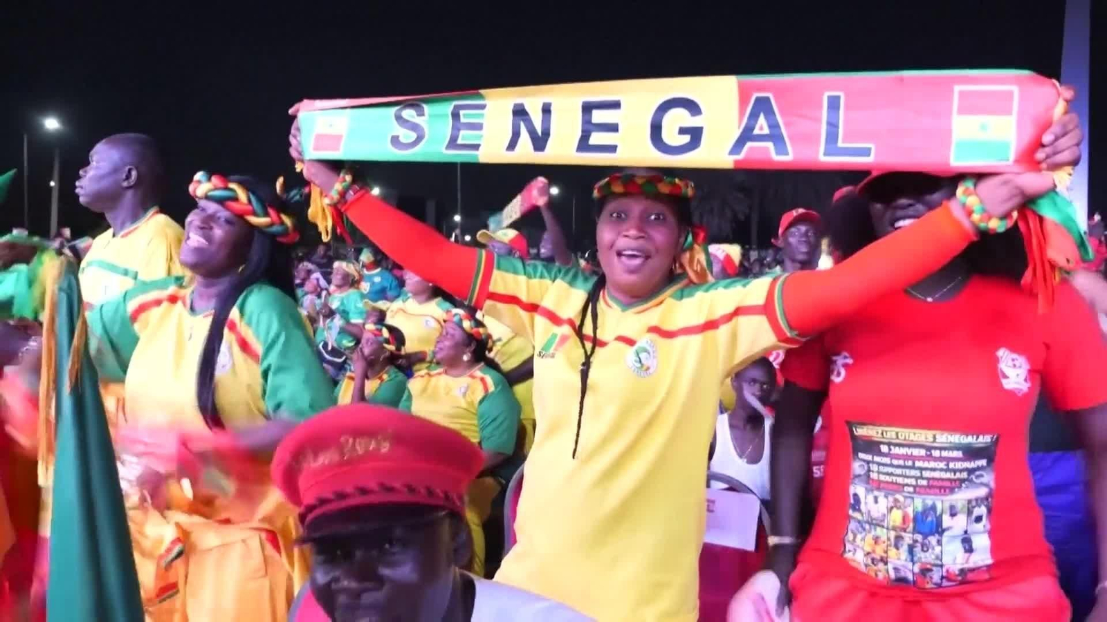 va senegal celebra victoria