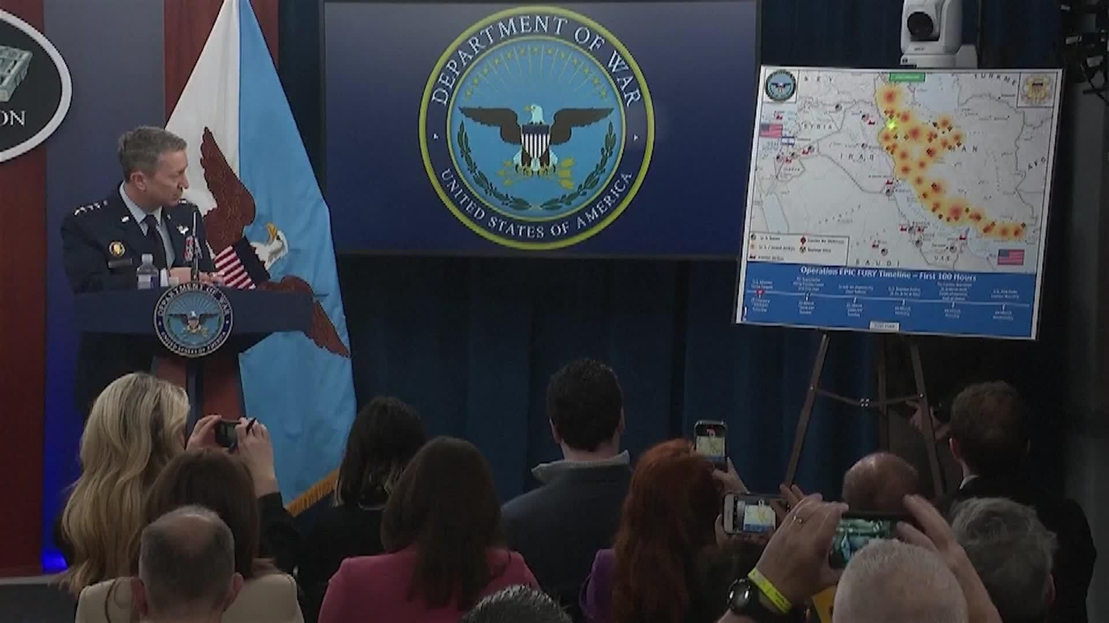 X064-EEUU SECRETARIO DE DEFENSA SOBRE ATAQUES IRAN