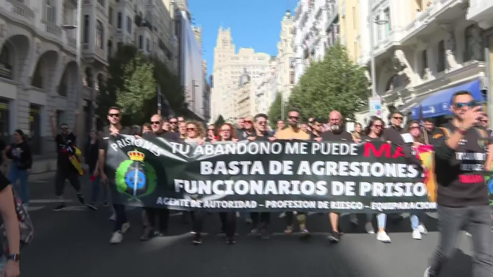 M022-MADRID MARCHA FUNCIONARIOS PRISIONES