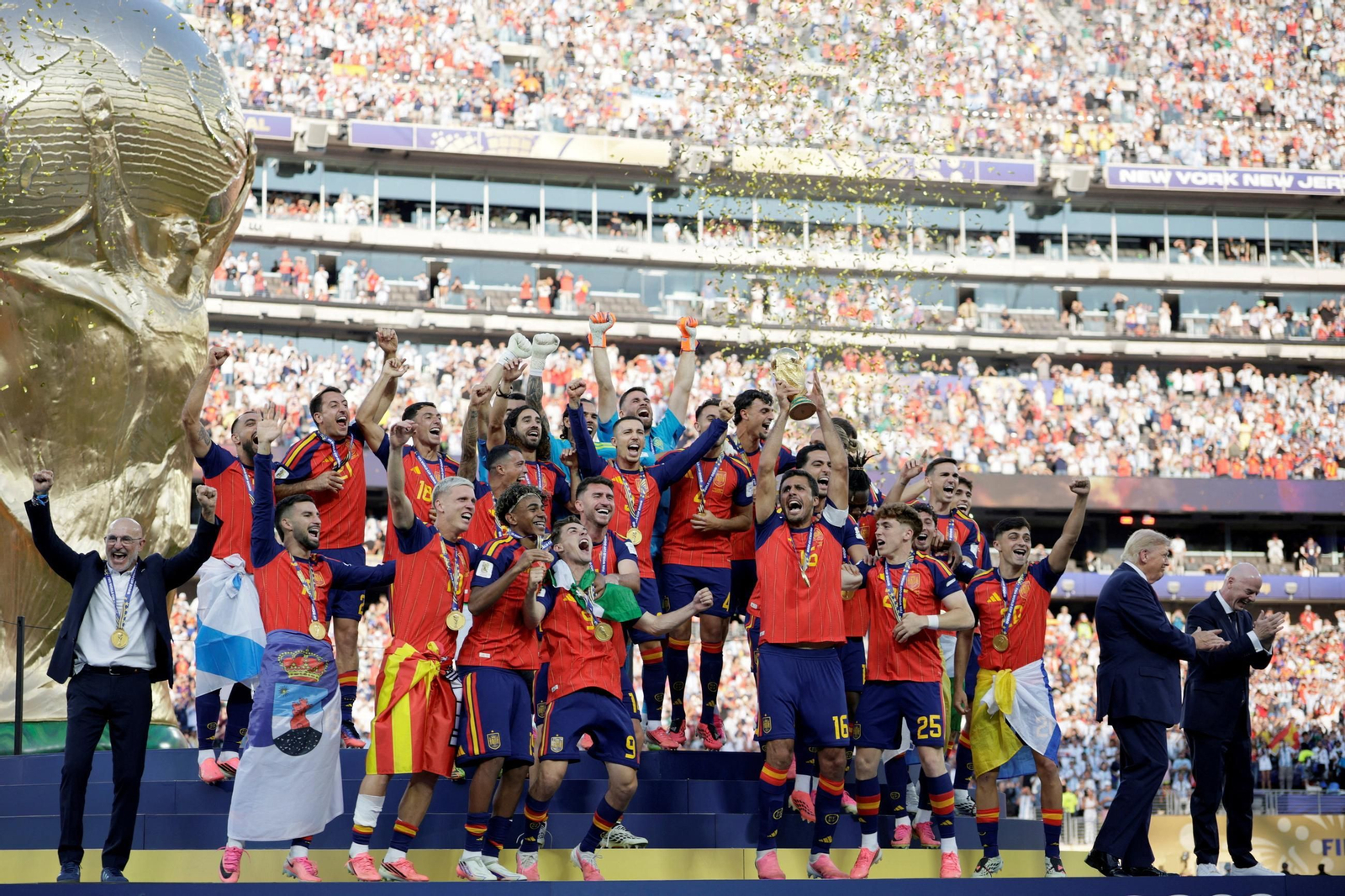 España levanta la Copa del Mundo tras imponerse a Argentina en la final