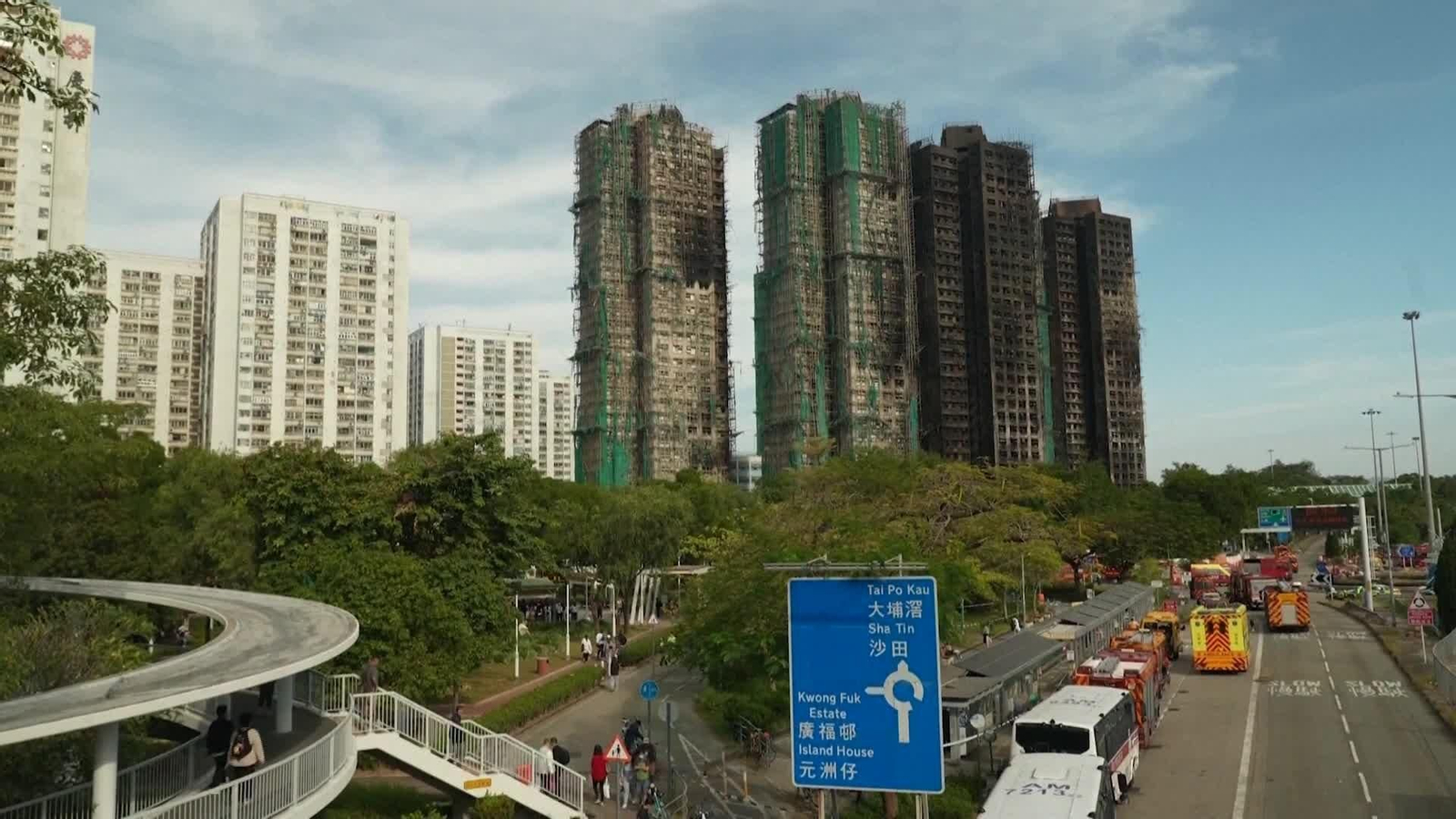 V005-CHINA VECINOS AFECTADOS INCENDIO EDIFICIOS