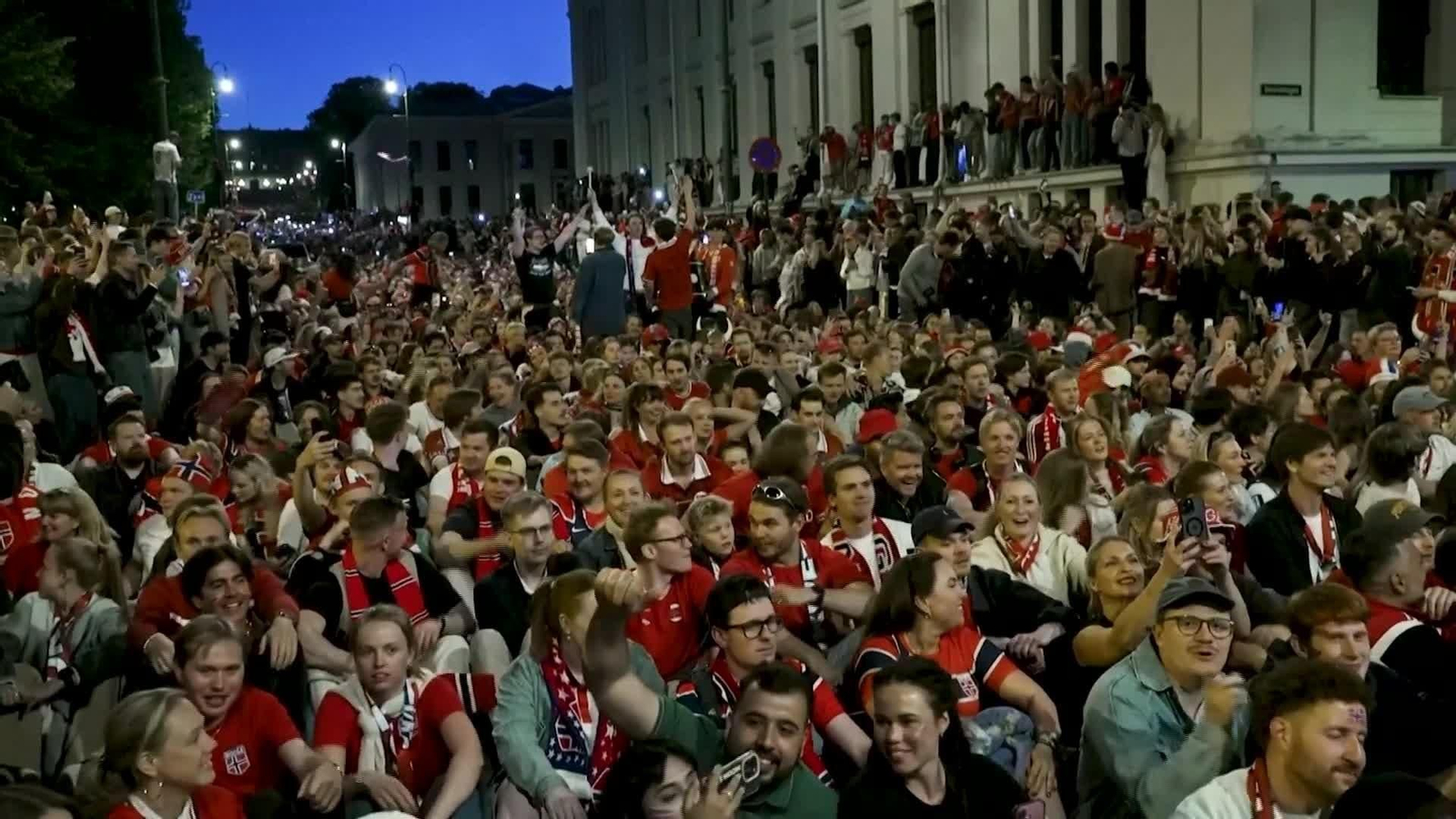 L017-NORUEGA CELEBRACIONES PASE CUARTOS MUNDIAL