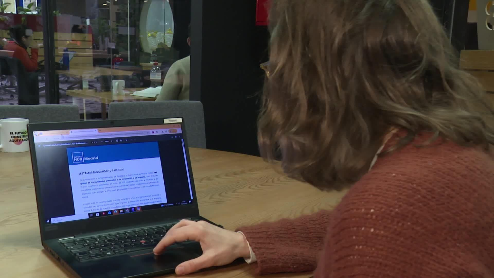 web en busca del talento