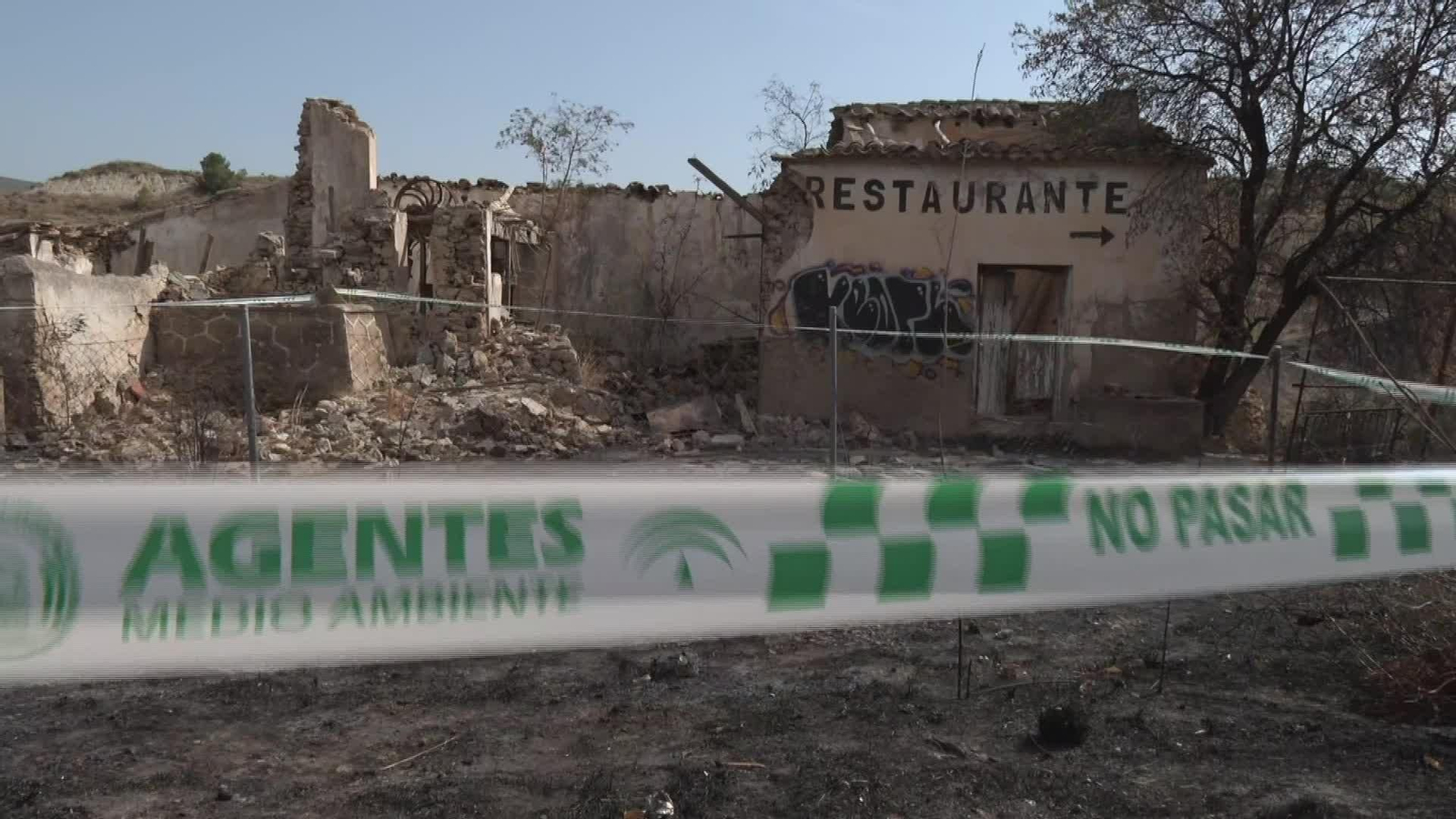 S047-ALMERÍA EVOLUCIÓN INCENDIO LOS GALLARDOS TARDE