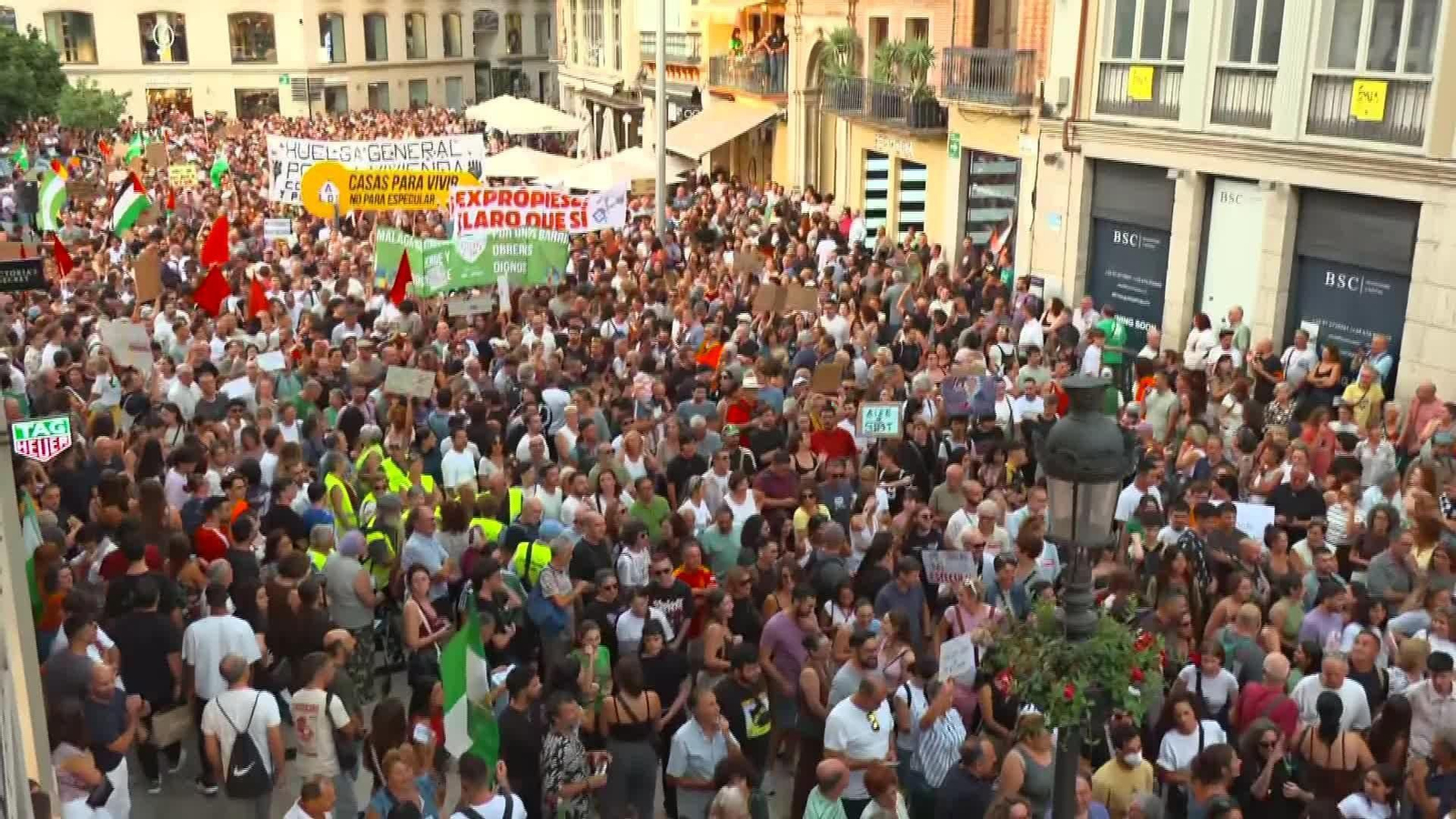 S043-MALAGA MANIFESTACION DERECHO VIVIENDA