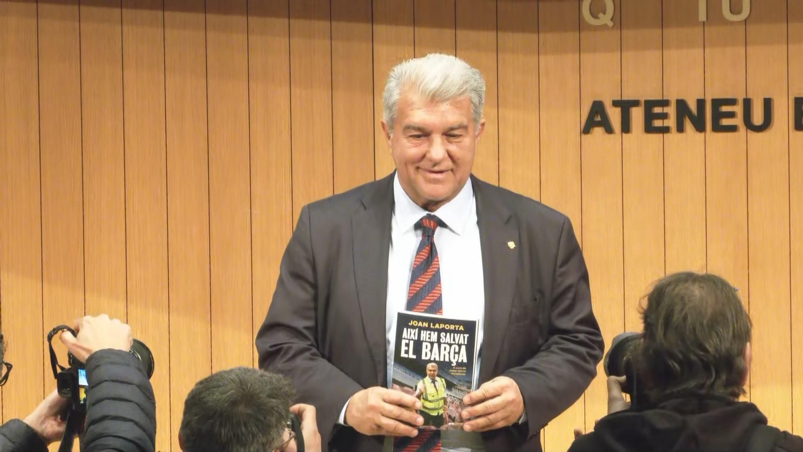 laporta presenta su libro