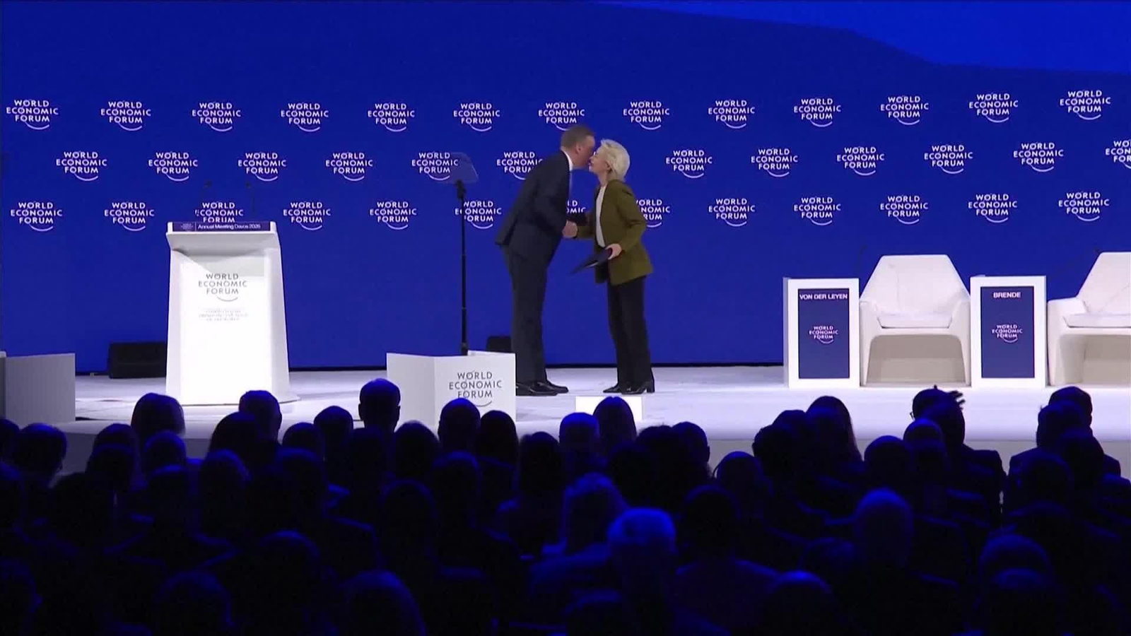 M066-SUIZA DISCURSO DE VON DER LEYEN EN DAVOS