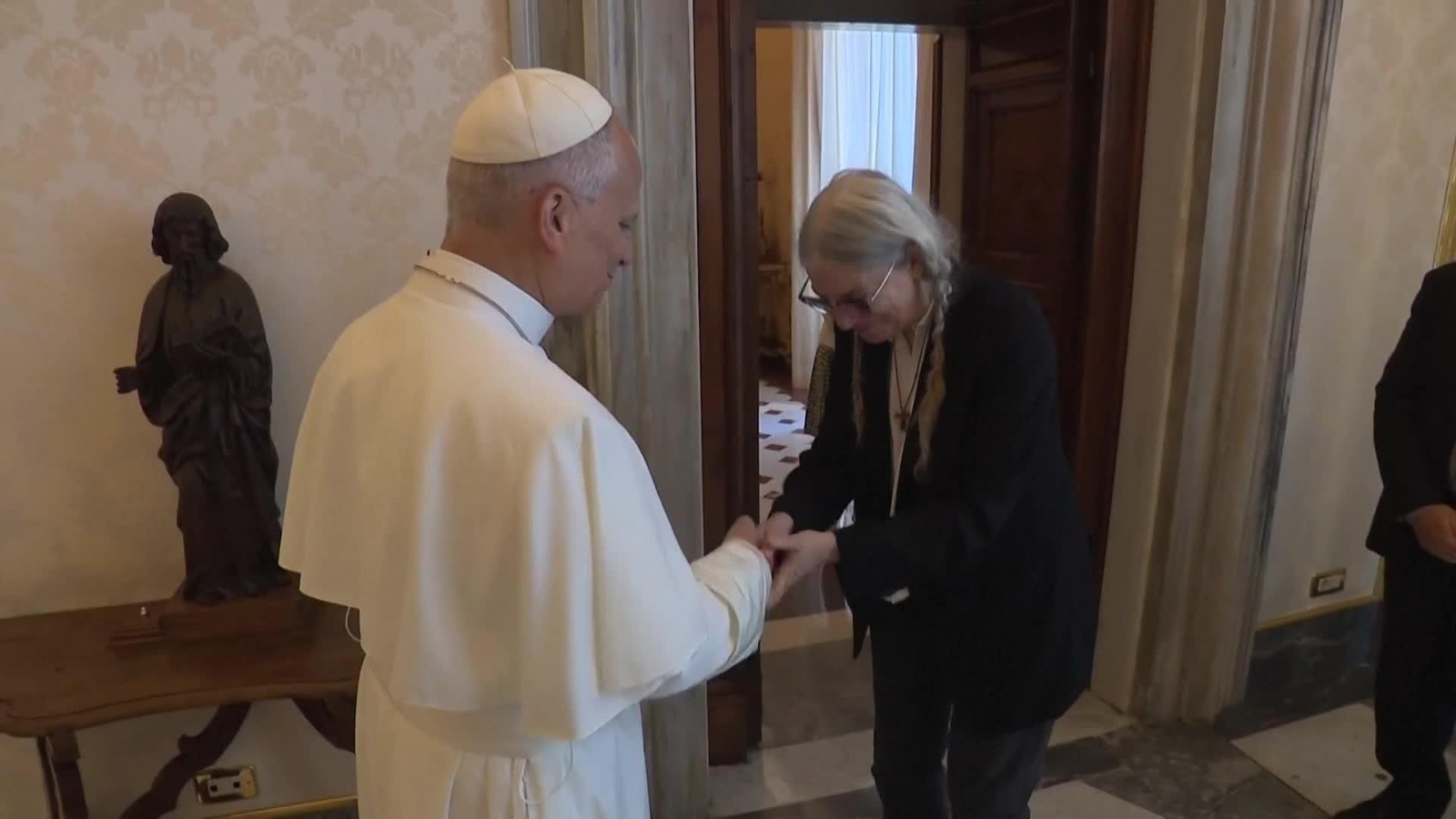 va encuentro papa patti smith