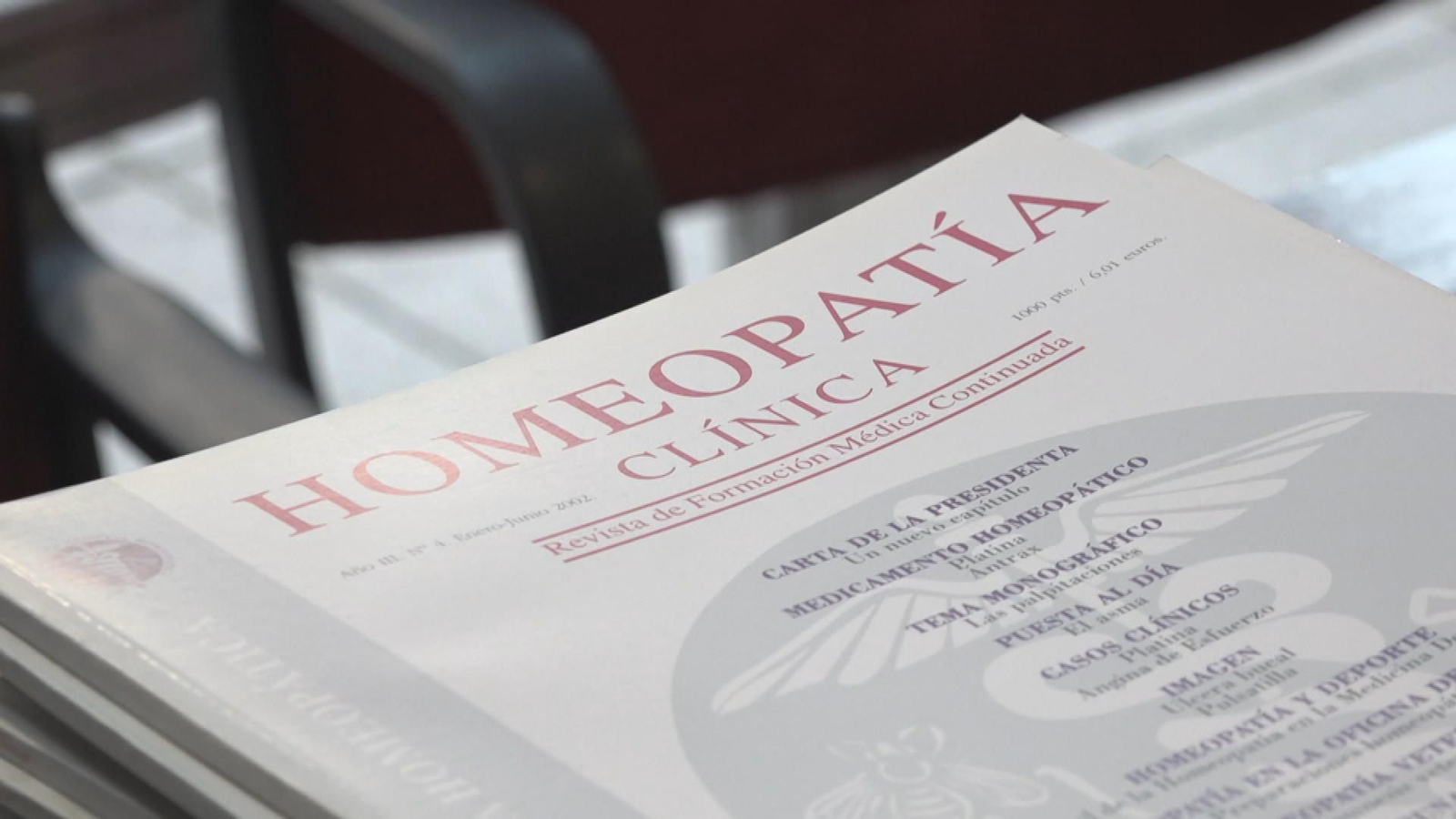 X003 EDI VARIOS SANIDAD ALERTA CONTRA LA HOMEOPATIA frame 1318
