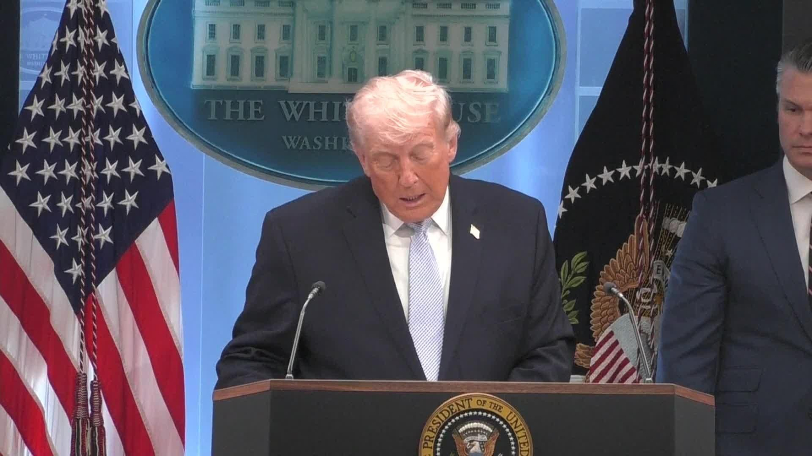 va total trump sobre acabar la guerra en una noche ok