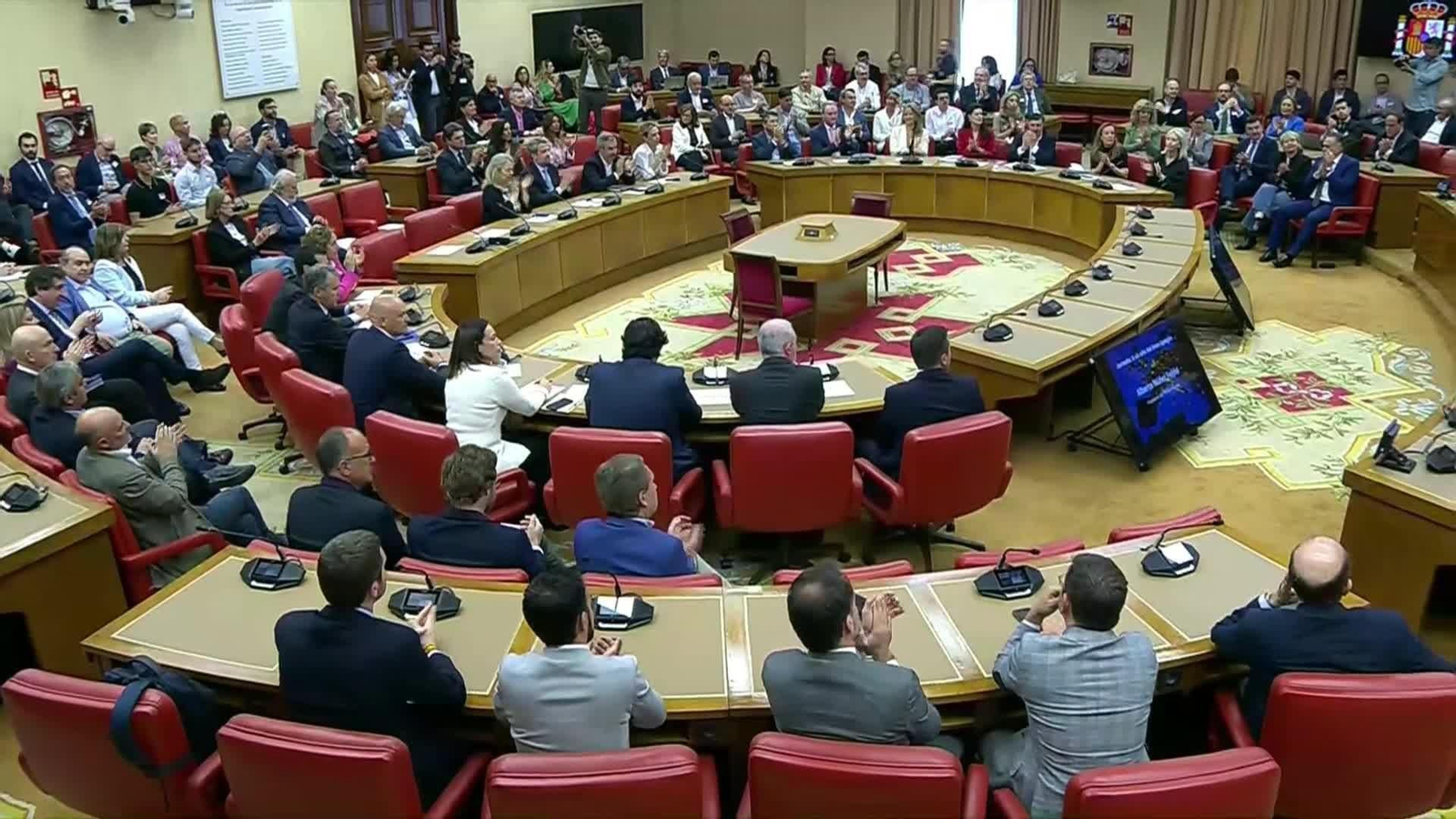 L031-MADRID ACTO FEIJOO EN SENADO SOBRE APAGÓN