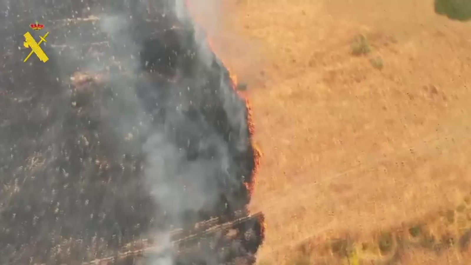S020-MADRID SEGUIMIENTO INCENDIO GC AEREAS