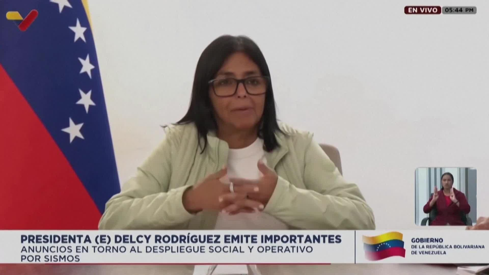 va delcy situacion tras terremoto