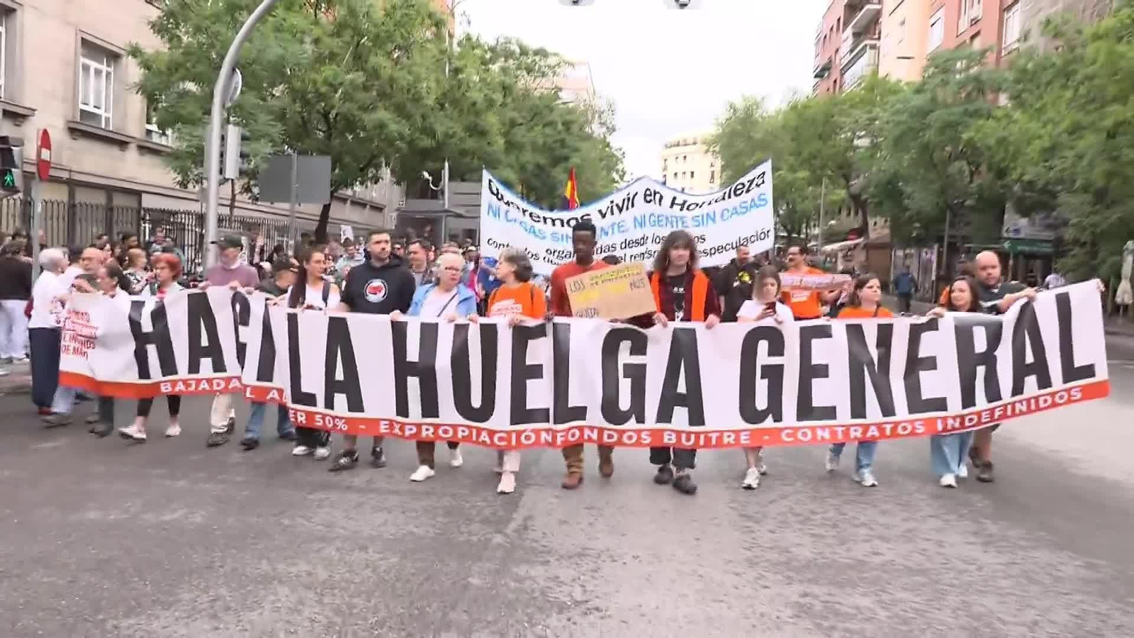 S019-MADRID MANIFESTACION DEFENSA DERECHO VIVIENDA