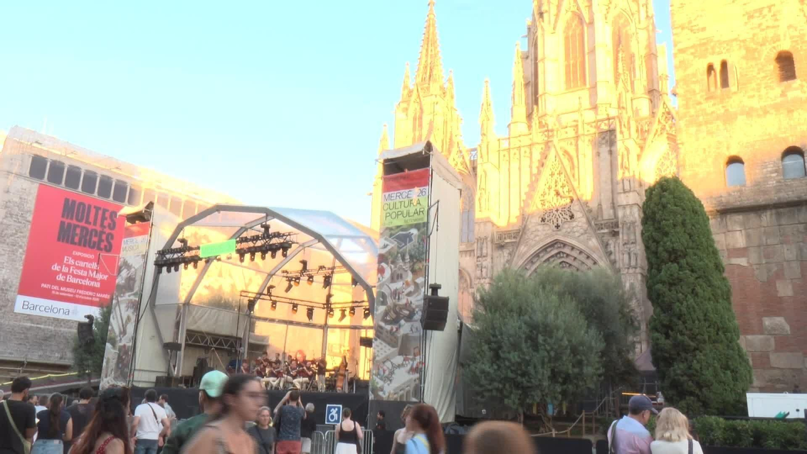X076-BARCELONA INICIO FIESTAS DE LA MERCE