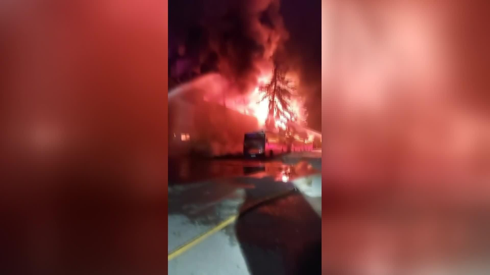 M060-EDI BURGOS INCENDIO AUTOBUSES