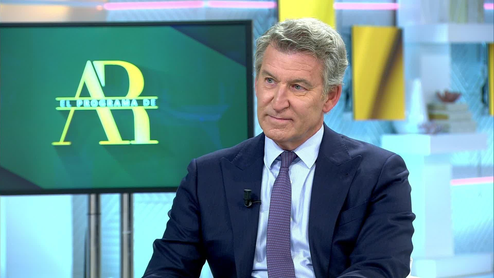 L010-MADRID ENTREVISTA FEIJOO MEDIASET 1