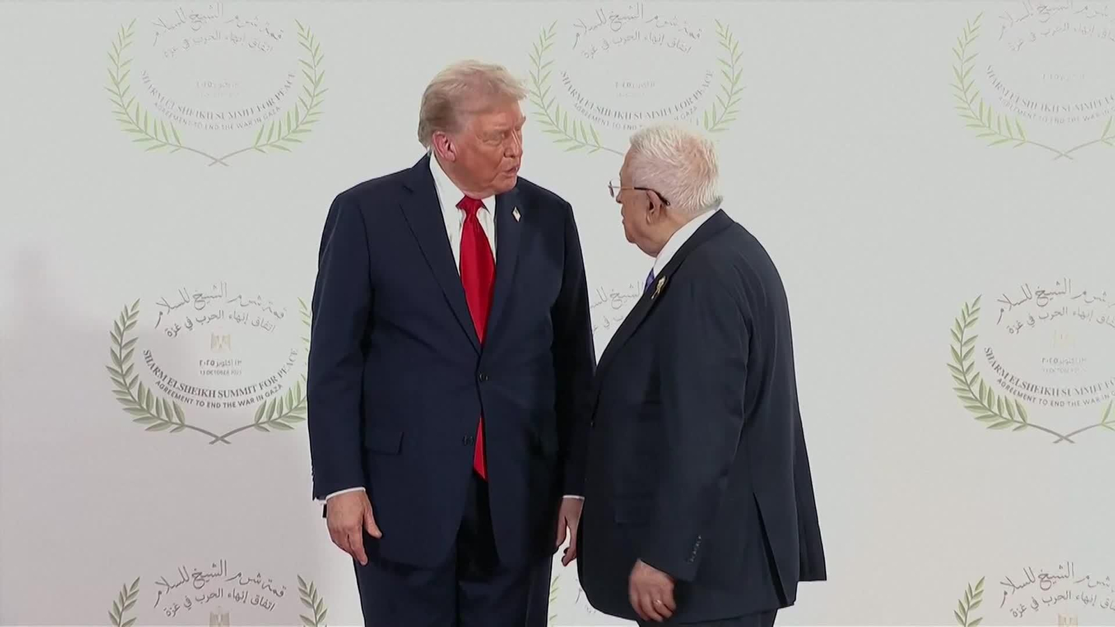 web saludos entre trump y sanchez