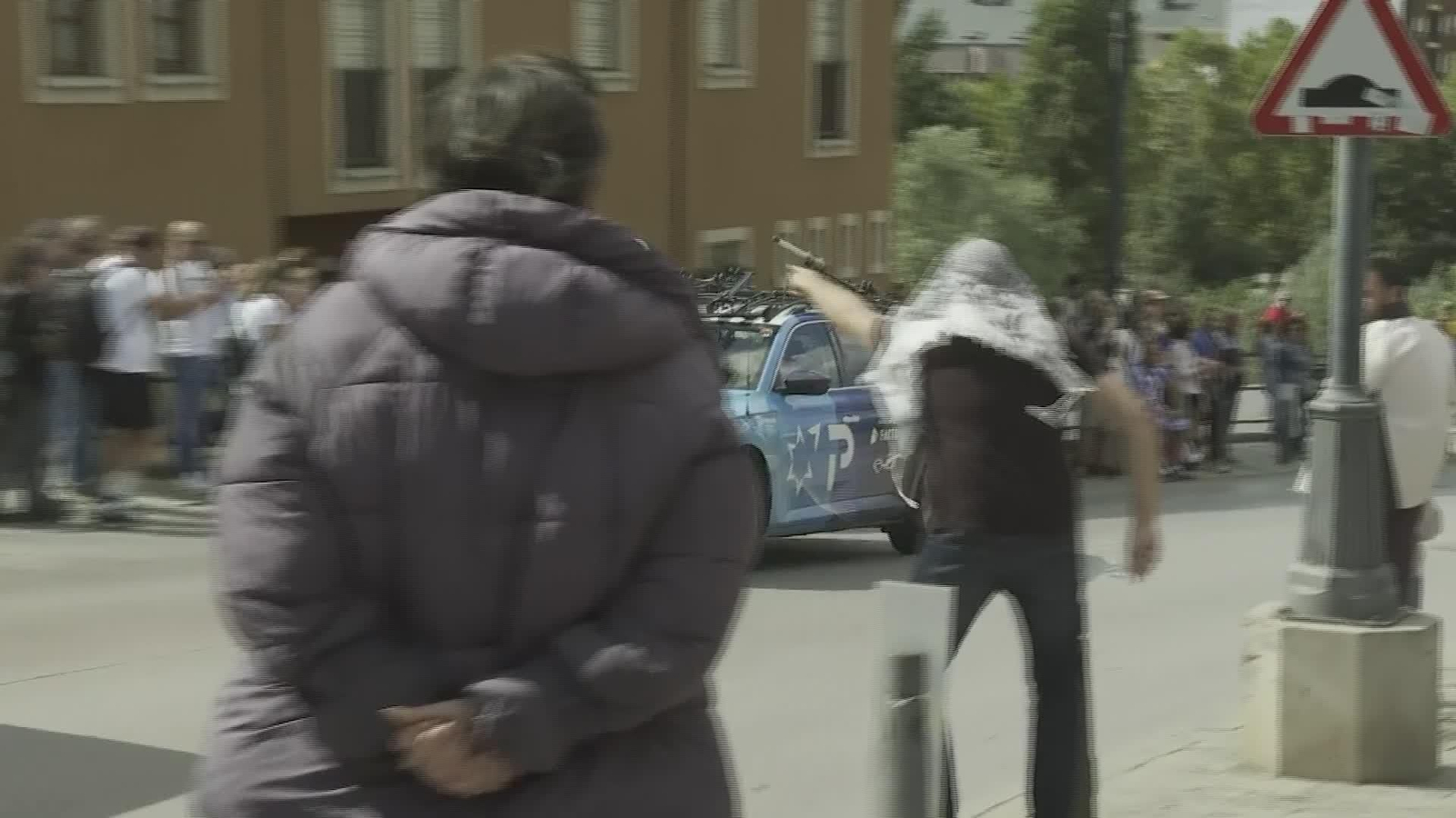 X026-LEON PROTESTA LA VUELTA PONFERRADA