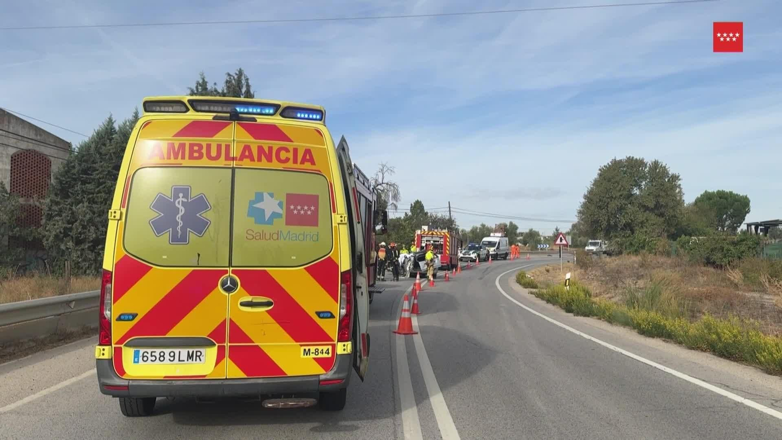 J058-MADRID ACCCIDENTE TRAFICO UNA FALLECIDA