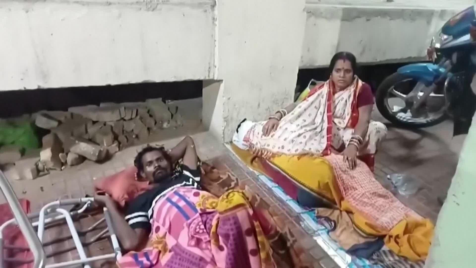 va india incendio hospital