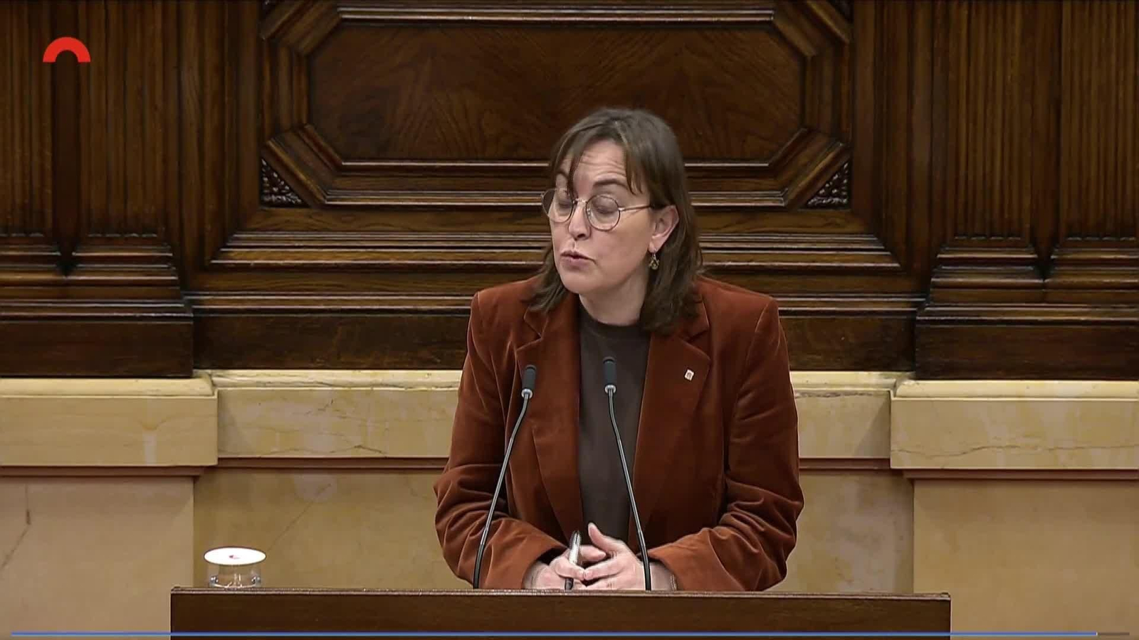 X096-BARCELONA SUENA ESALERT INTERVENCION PANEQUE PARLAMENT