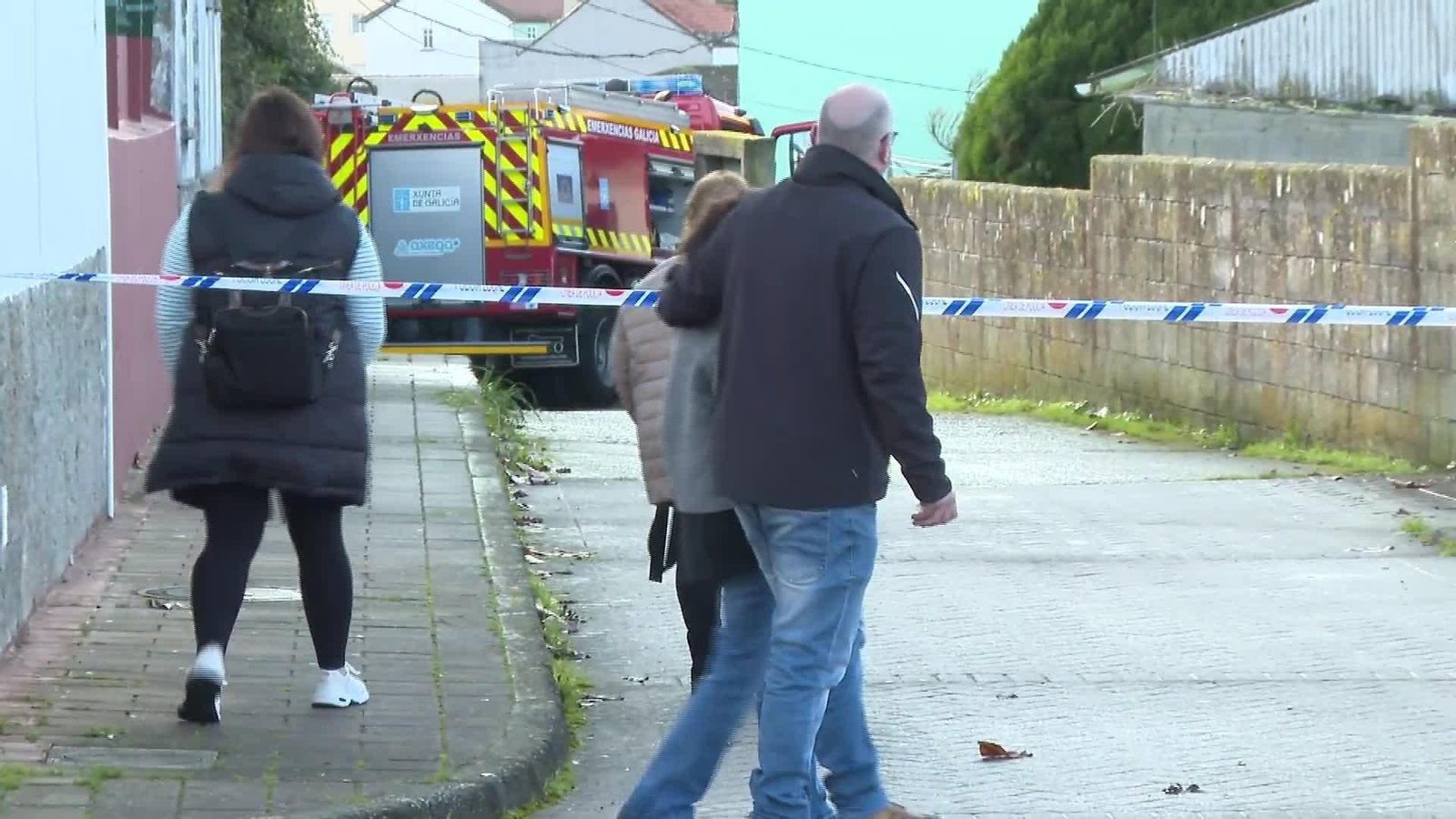 V027-A CORUÑA MUERTOS INCENDIO MUGARDOS