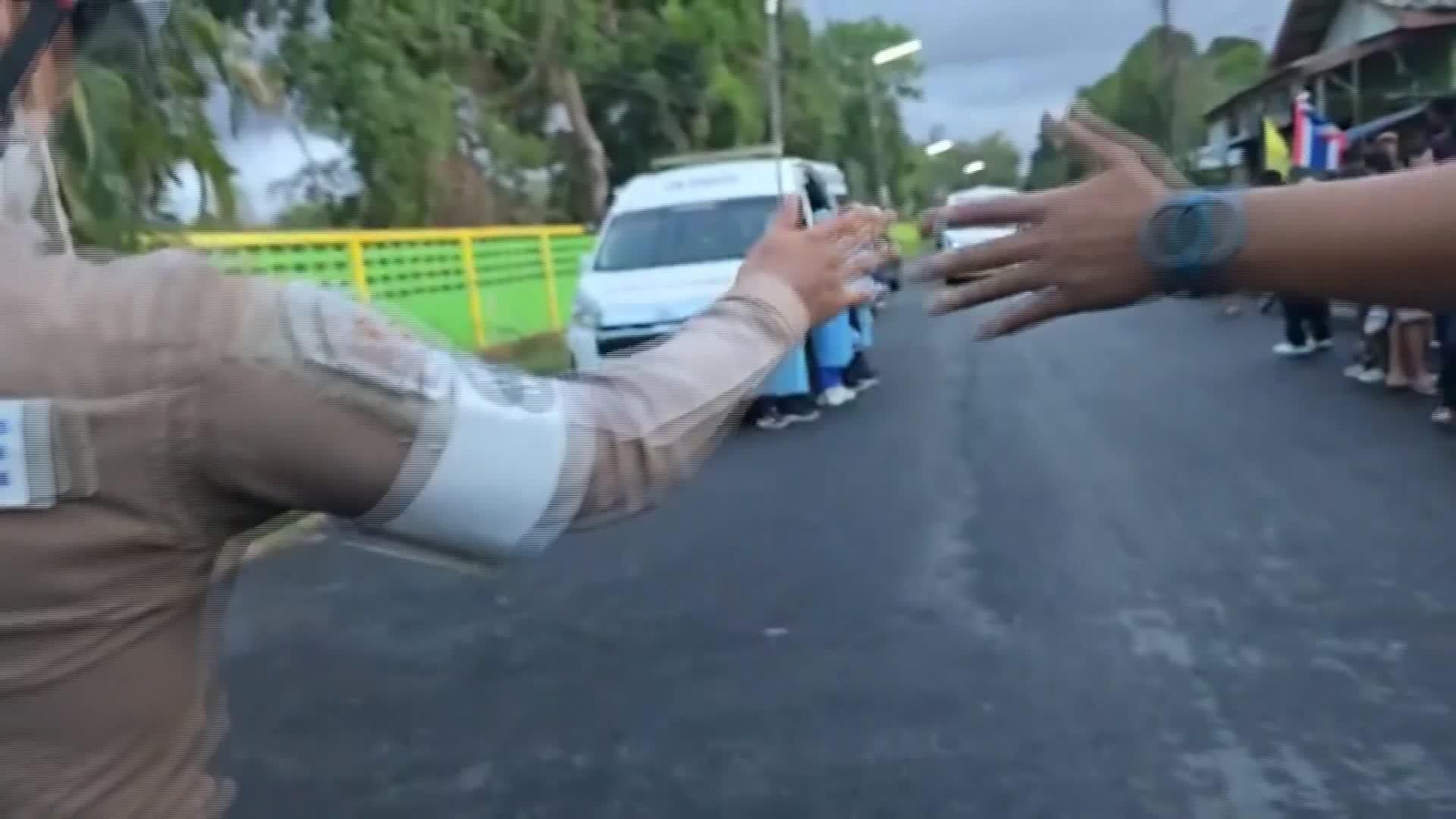 X081-TAILANDIA DETENIDO AUTOR TIROTEO COLEGIO