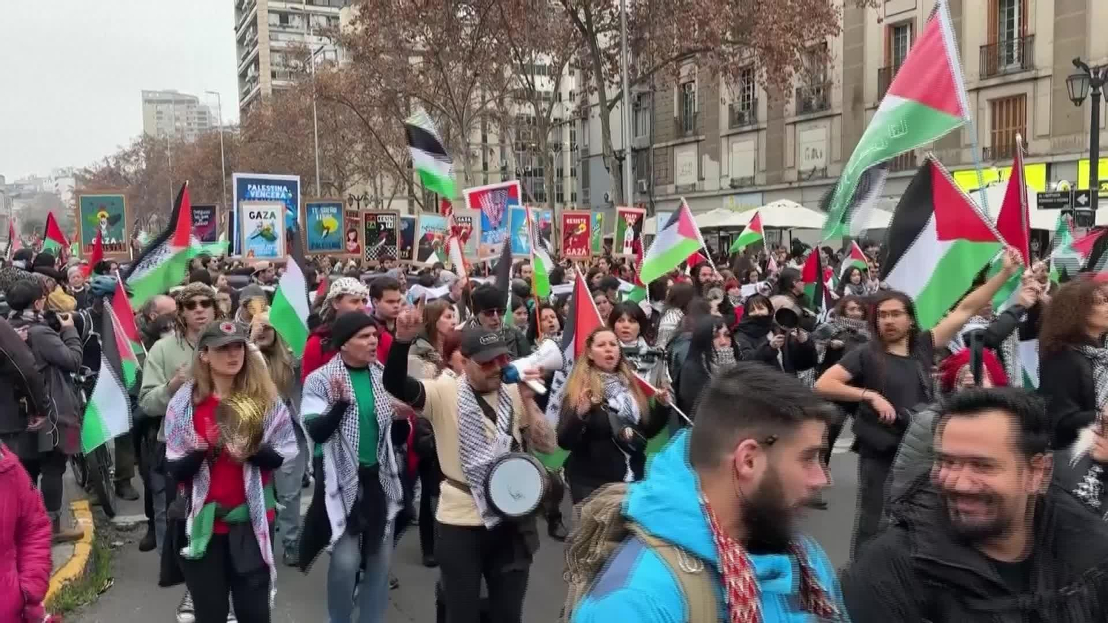 D003-LATAM PROTESTAS EXIGEN SANCIONES CONTRA ISRAEL