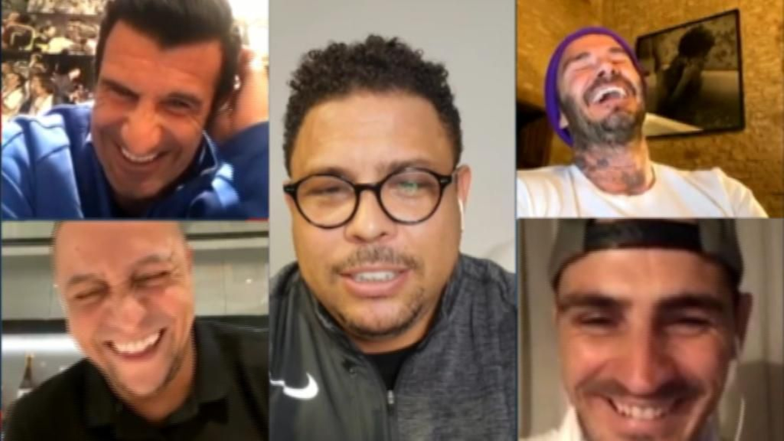 Ronaldo reúne a Beckham, Casillas, Figo y Roberto Carlos para recordar la era galáctica Ronaldo reúne a Beckham, Casillas, Figo y Roberto Carlos para recordar la era galáctica