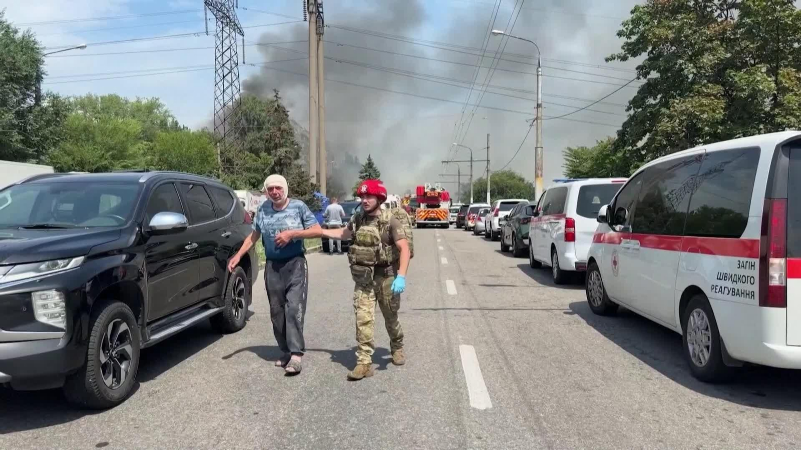 M050-UCRANIA ATAQUE RUSO EN ZAPORIYIA CON TRES MUERTOS