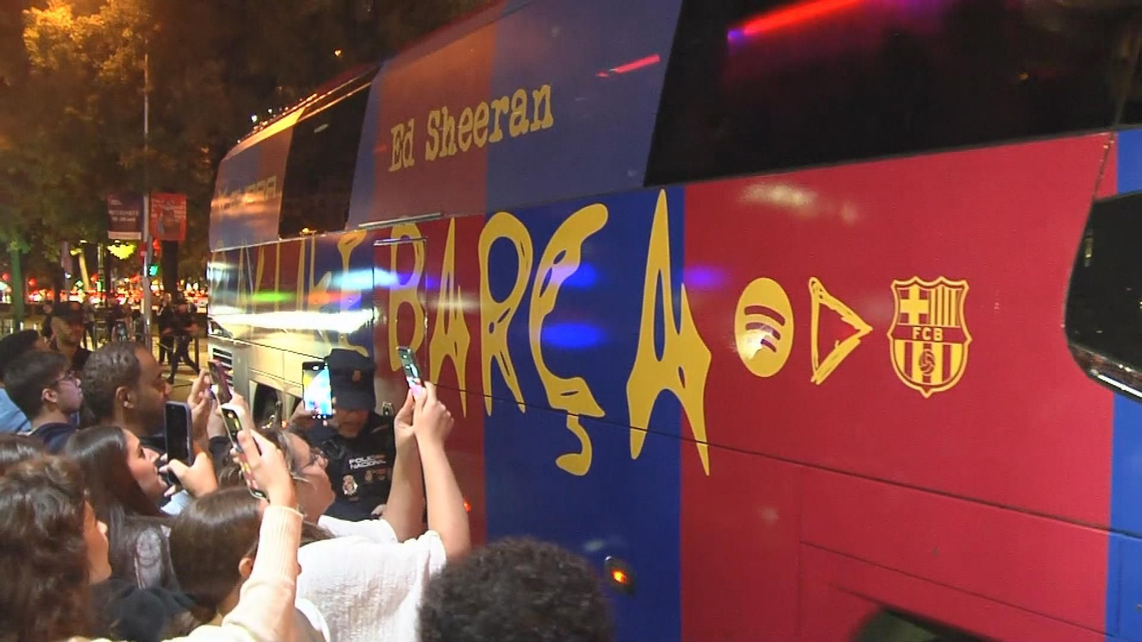 llegada barça llegada barça