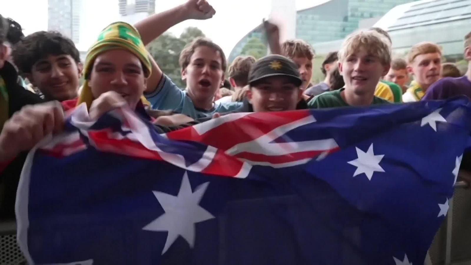 va australianos celebran clasificacion