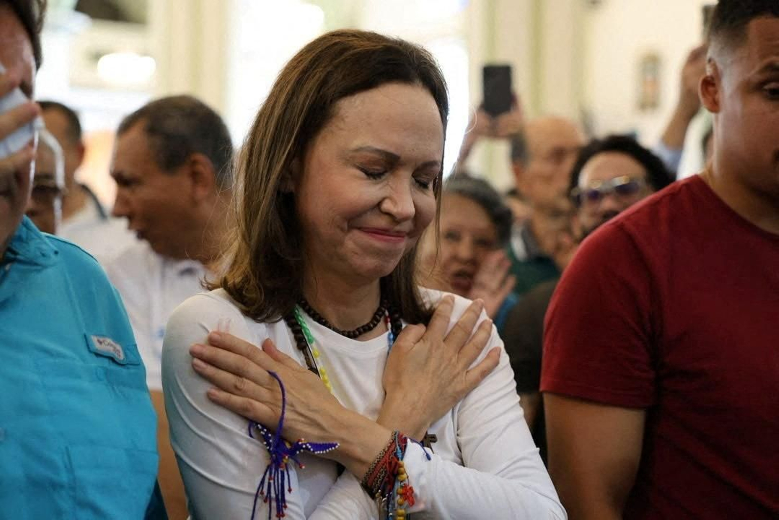 corina regresa a venezuela