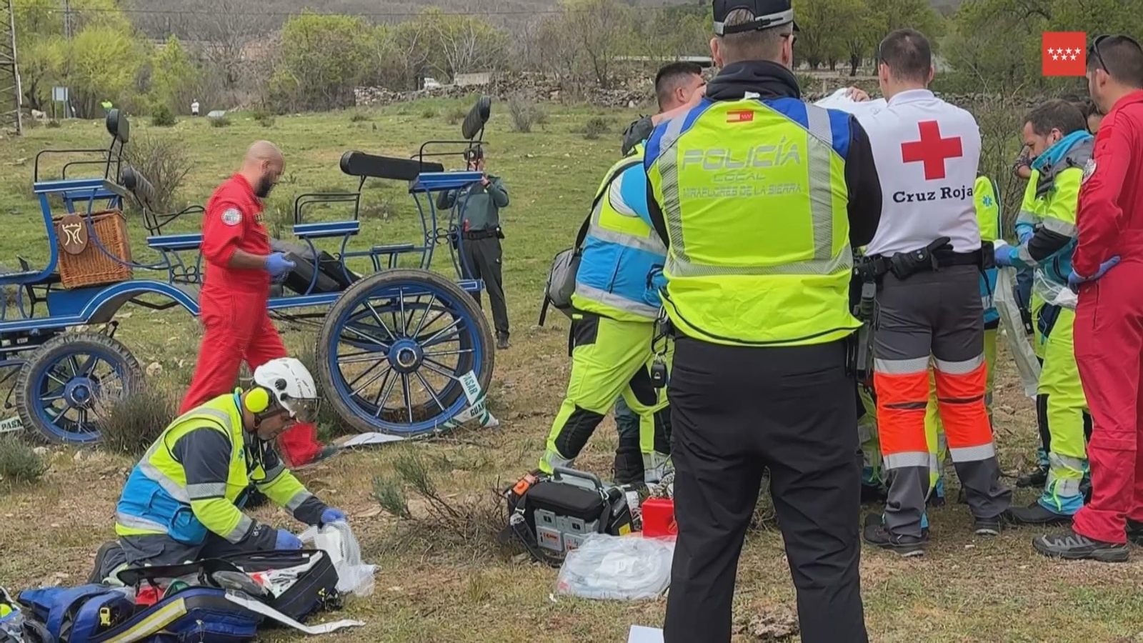 M064 MADRID EMERGENCIAS COCHE DE CABALLOS MIRAFLORES DE LA SIERRA frame 1137