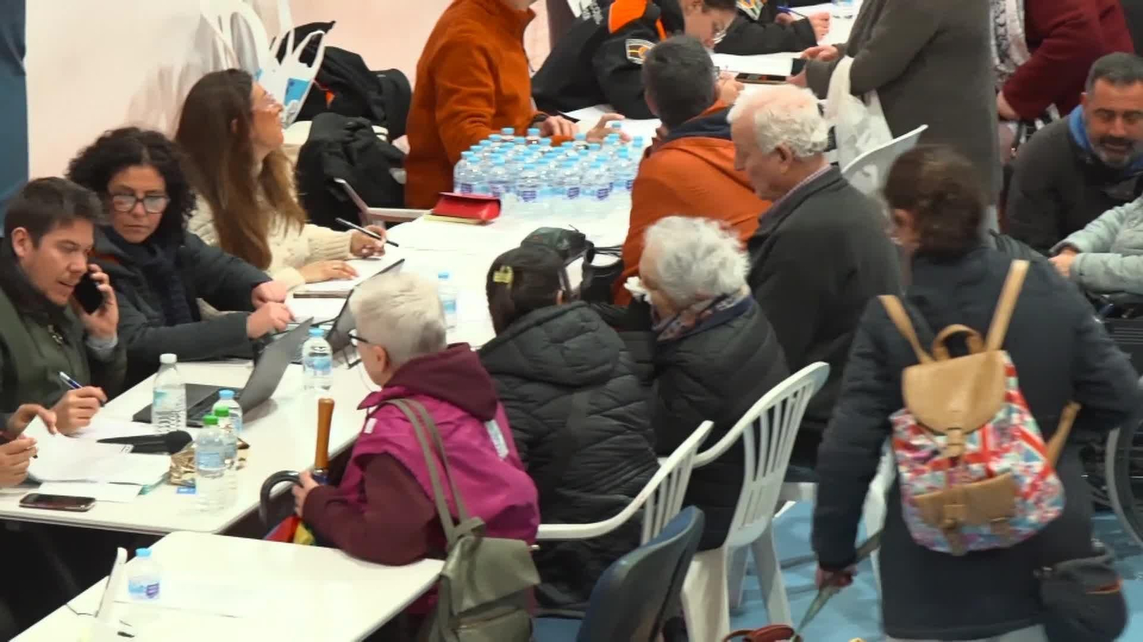 Miles de evacuados en Andalucía