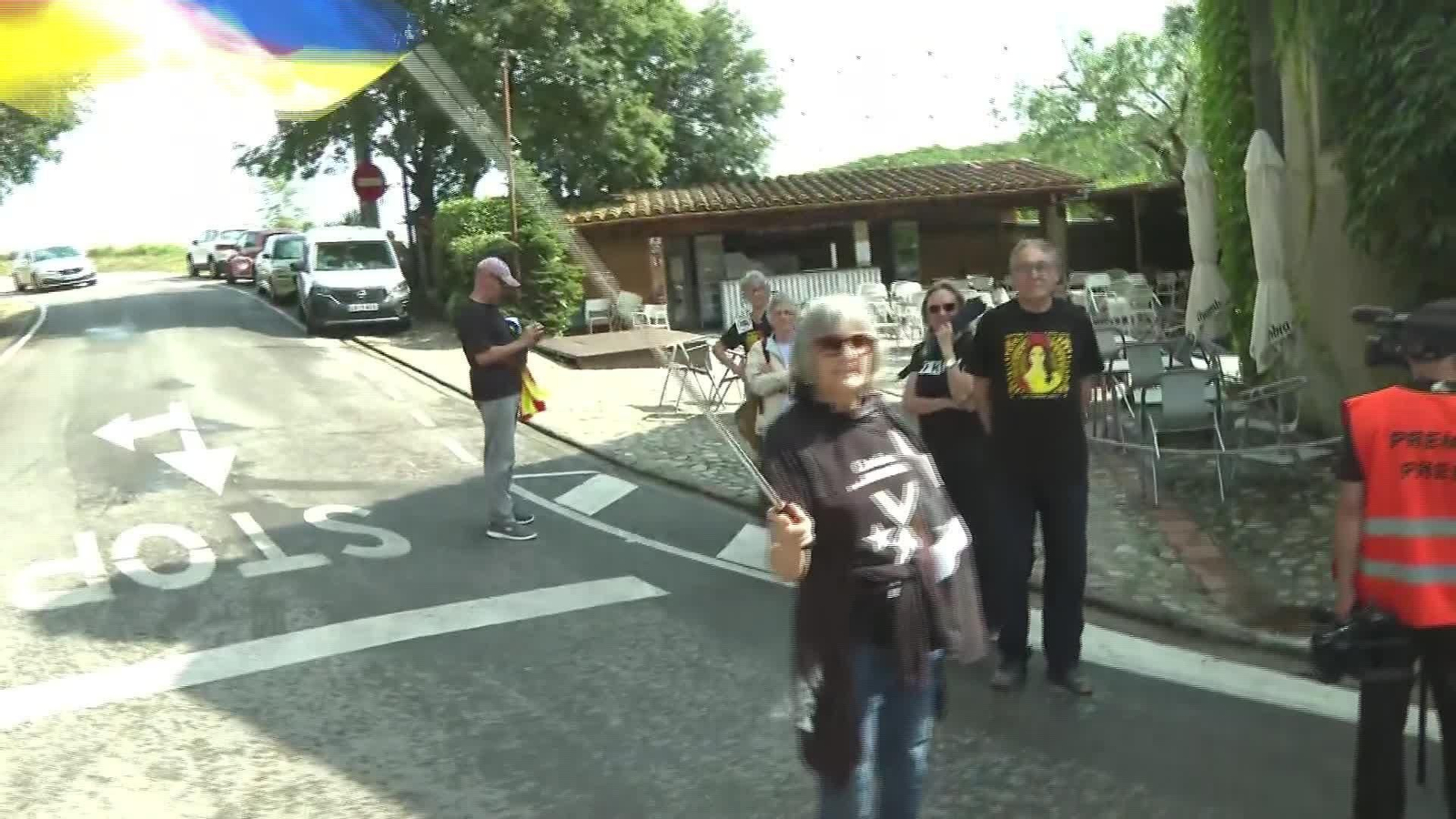 J048-GIRONA PROTESTA INDEPENDENTISTA CONTRA REYES