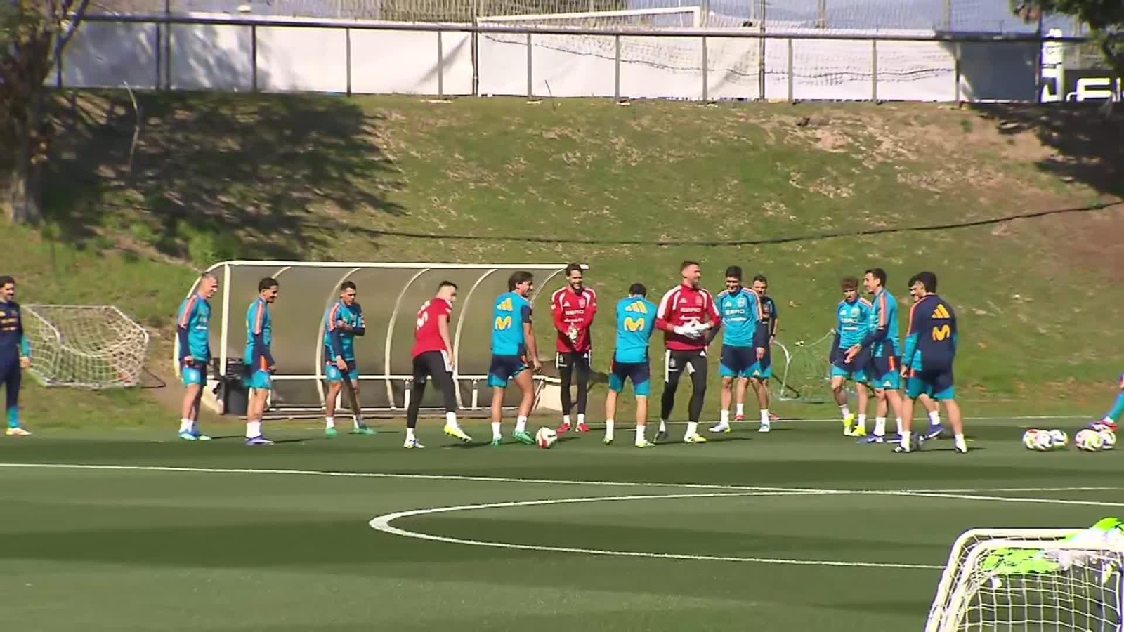 va entrenamiento de la seleccion