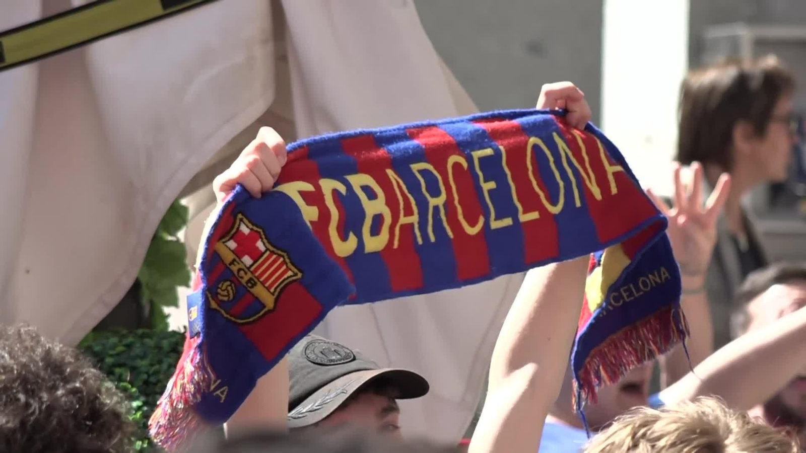 va ambiente aficionados barça