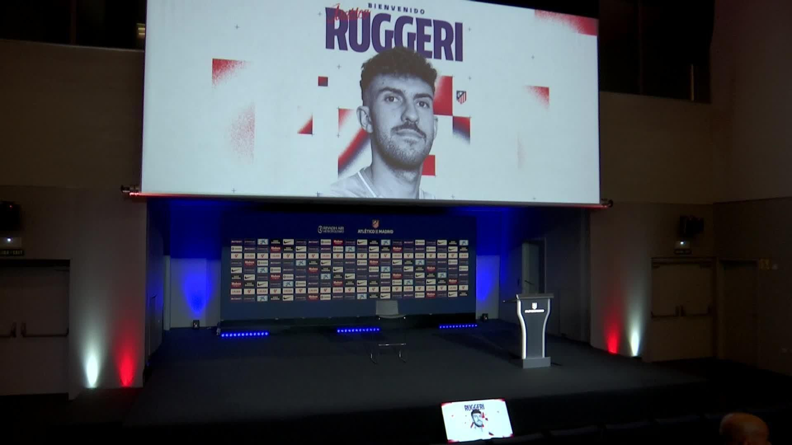 X034-MADRID PRESENTACION RUGGERI Y CARDOSO