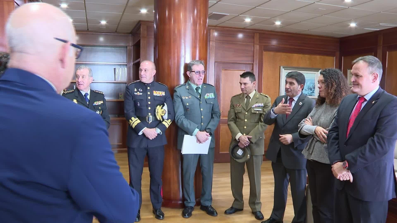 M069-A CORUÑA HOMENAJE A BOMBEROS