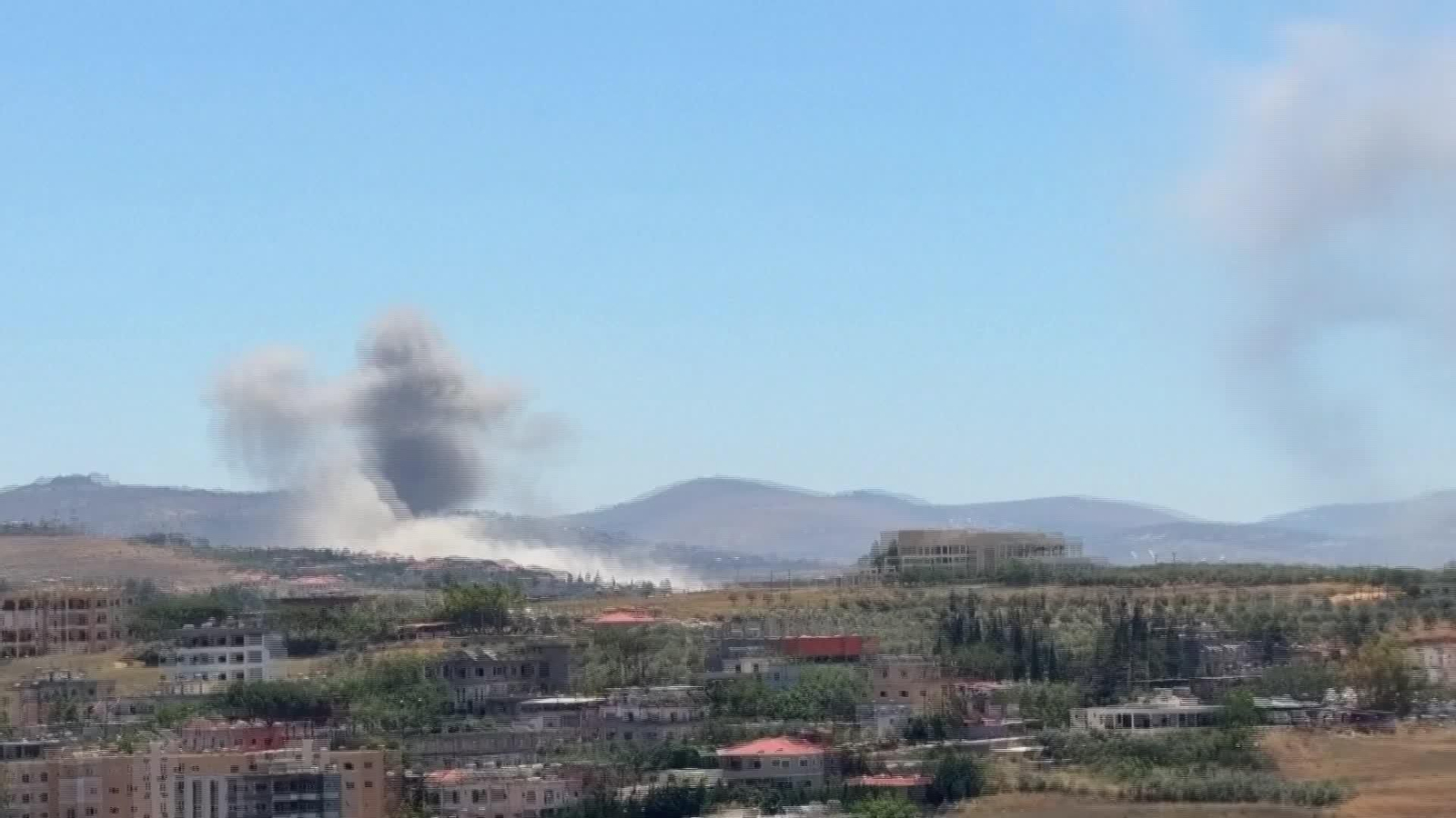 V055-LIBANO ULTIMOS BOMBARDEOS ANTES DEL ALTO EL FUEGO
