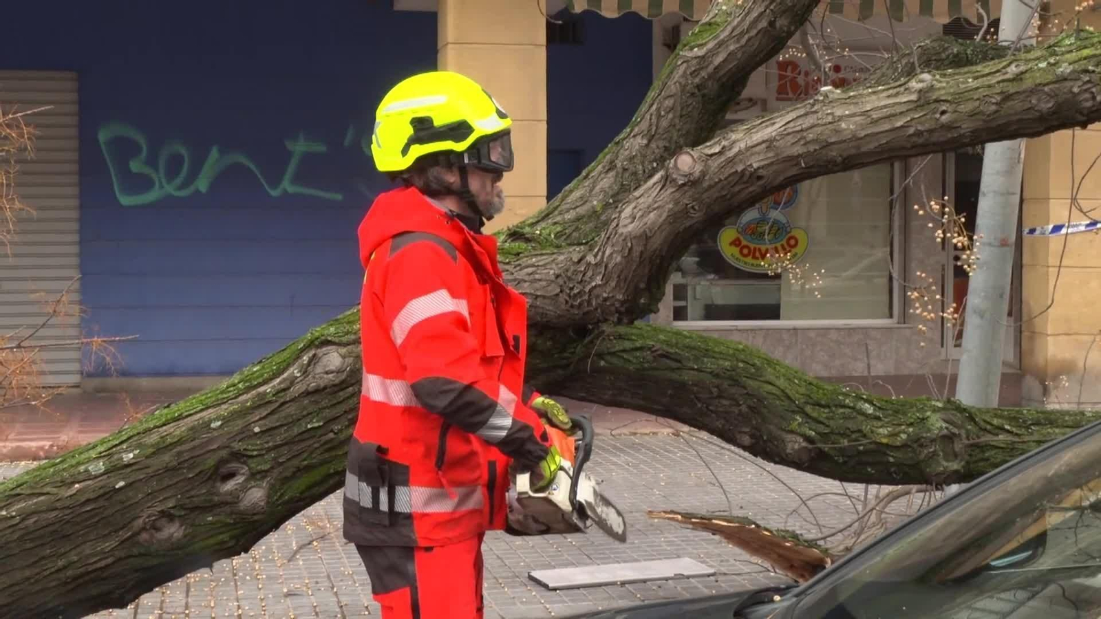 va techo iglesia cordoba derribado viento