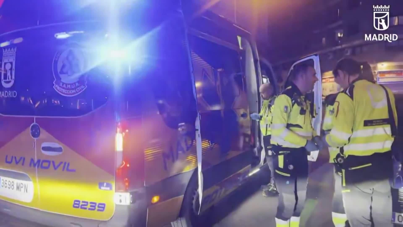 L012-IMAGENES 112 MENOR APUÑALADO MADRID