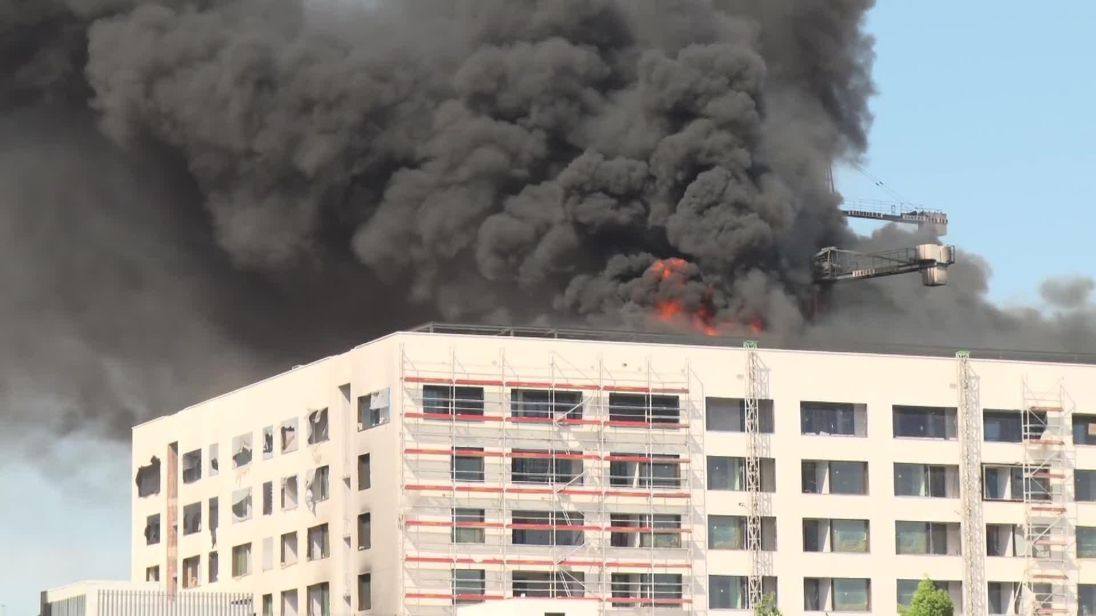 va incendio hotel