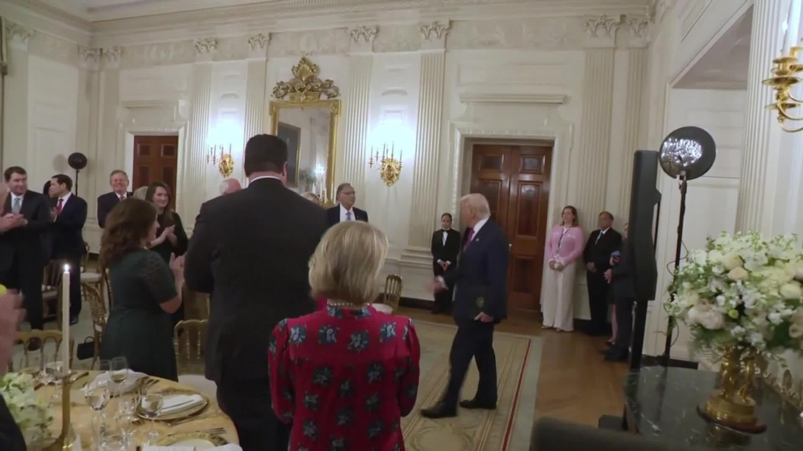 S609-EEUU DONALD TRUMP SOBRE REHENES EN GAZA