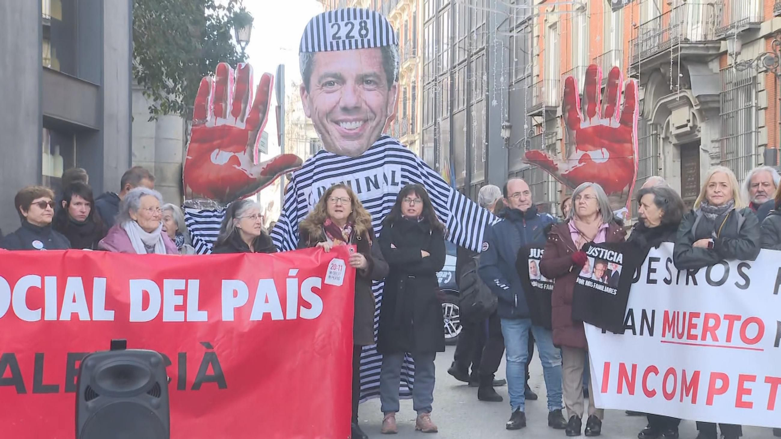 Protestas Mazón Congreso