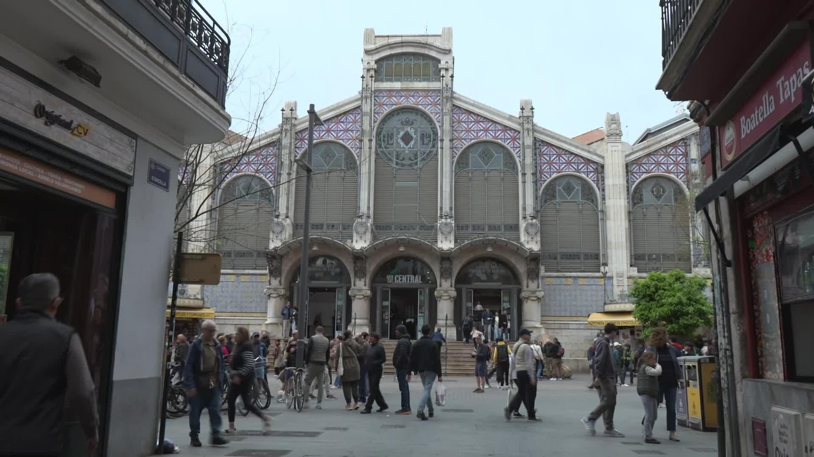 J027-VALENCIA RECORD SUBASTA PUESTO MERCADO