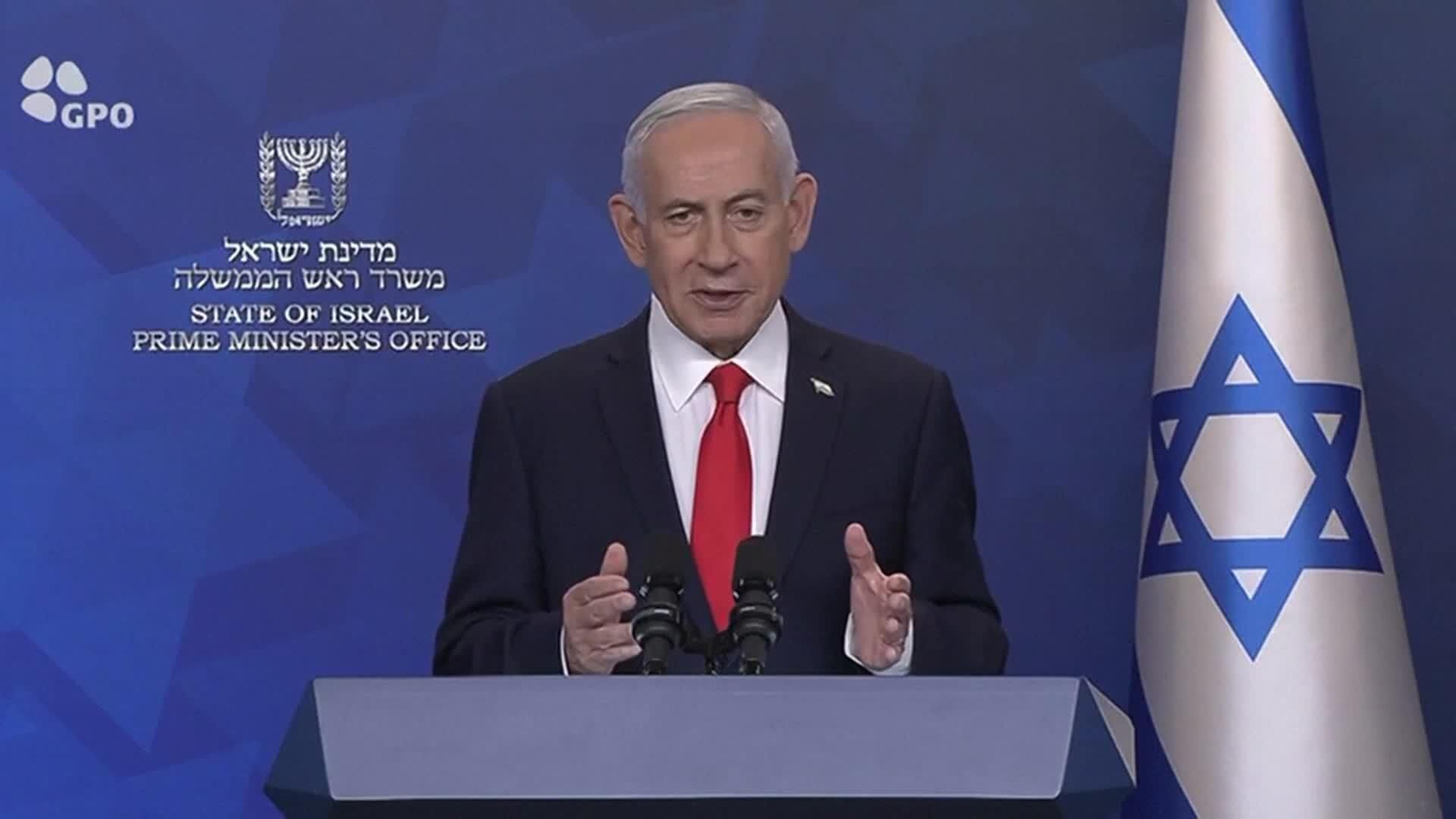 D010-ISRAEL NETANYAHU FELICITA A TRUMP POR RESCATE